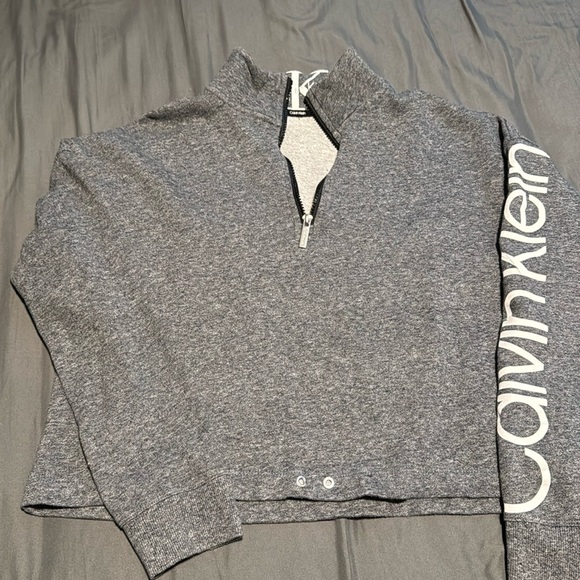 CK cropped quarter-zip - Picture 1 of 4